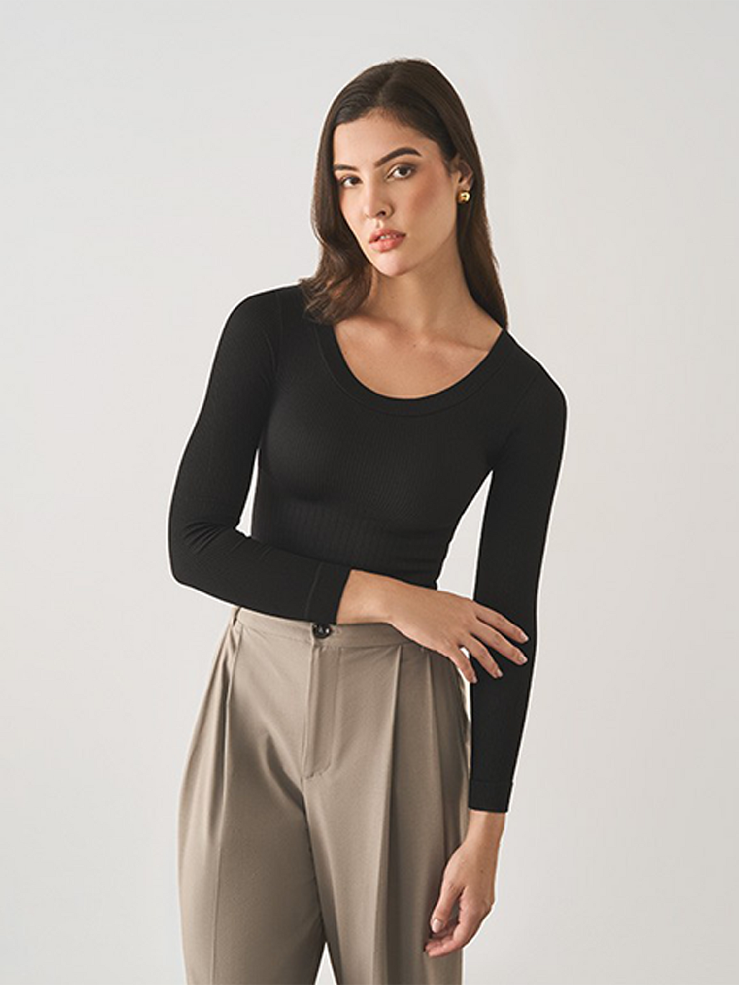 Camiseta Faja Superfit Amaira Negro -  Koketa