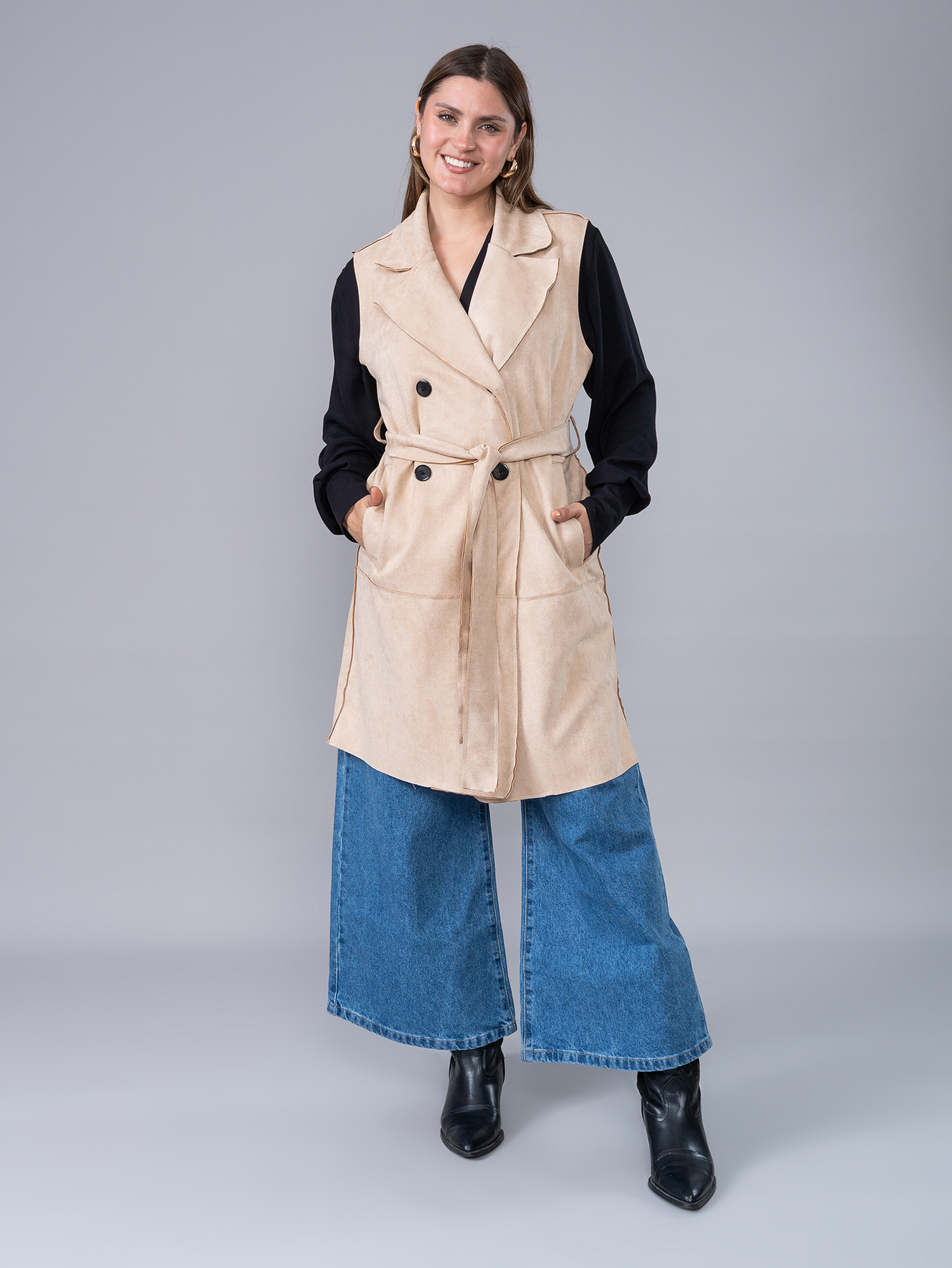 Chaleco Patricia Beige  2.0