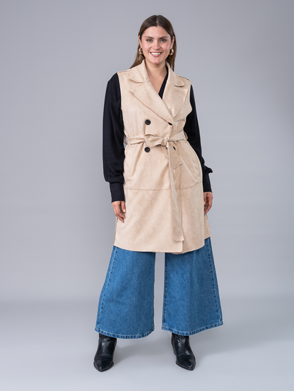 Chaleco Patricia Beige  2.0