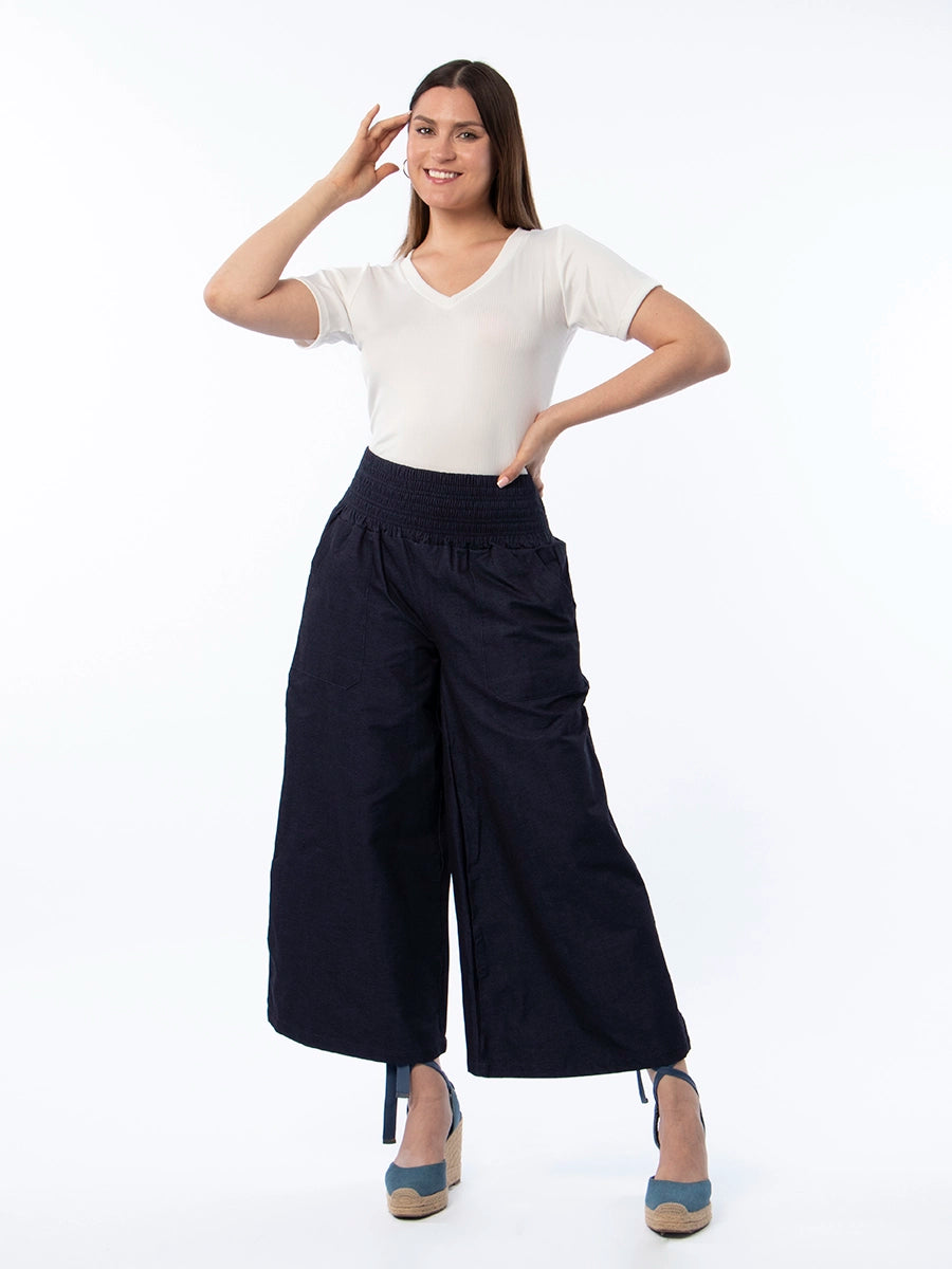 Culotte Cecibel  Chambray Azul