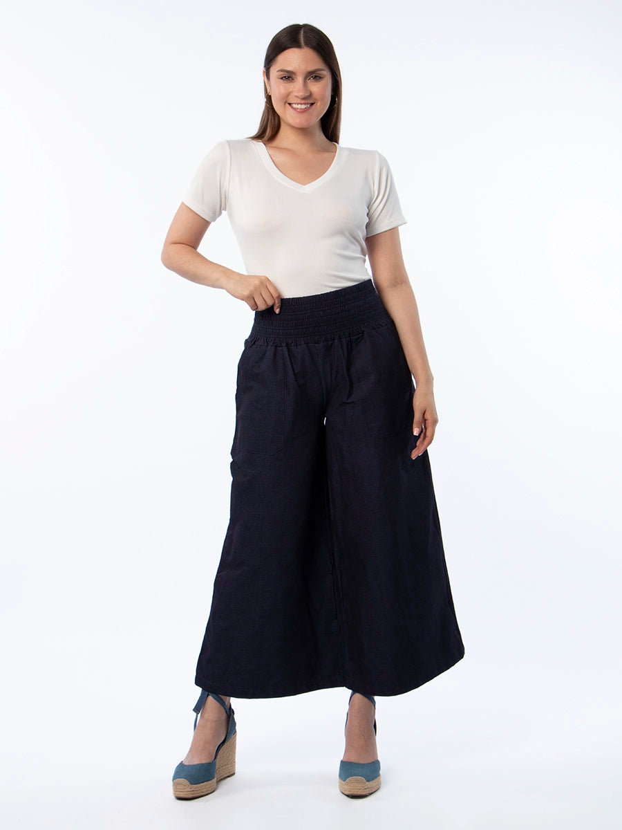Culotte Cecibel  Chambray Azul
