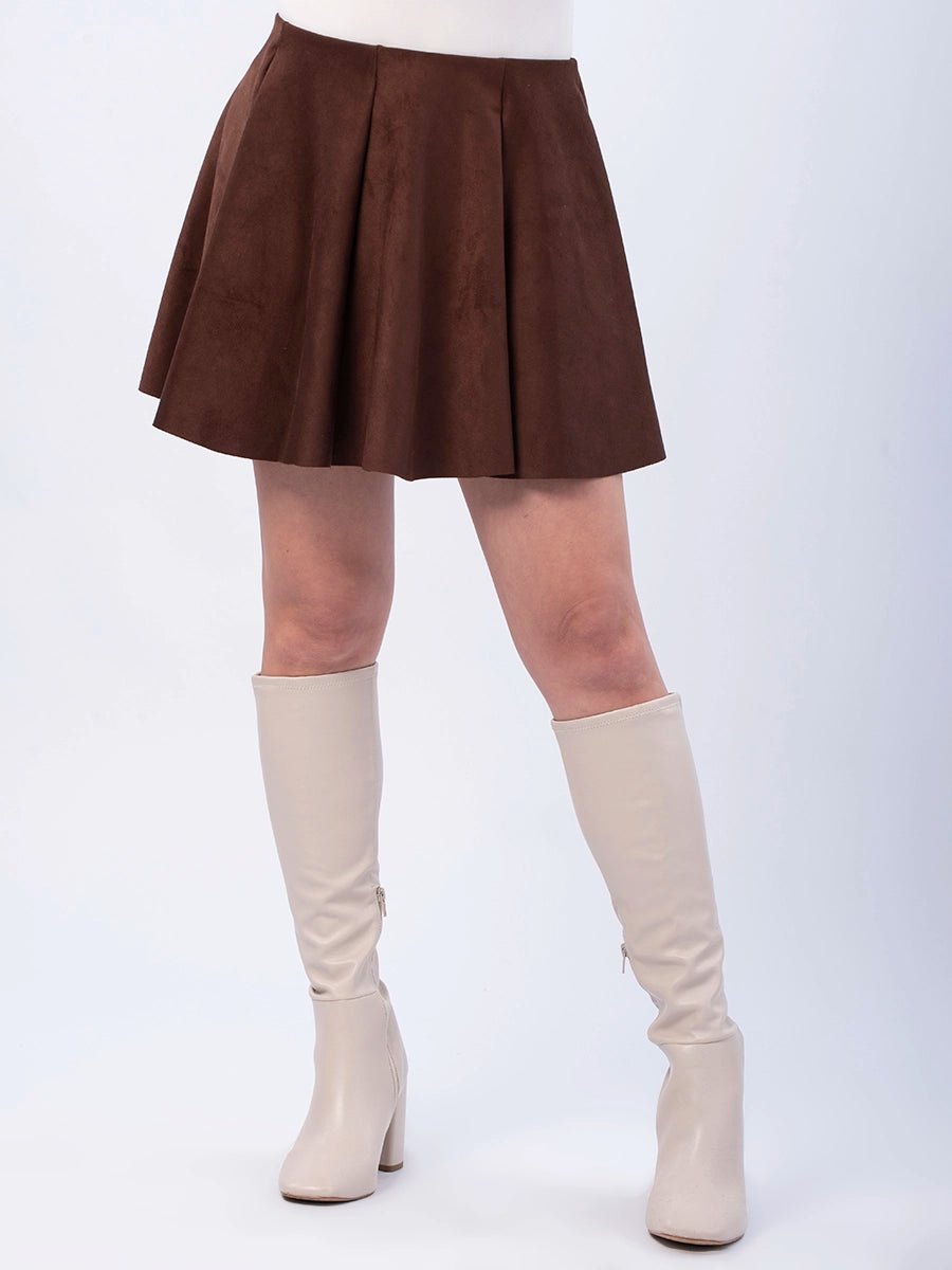 Falda Lara Marrón