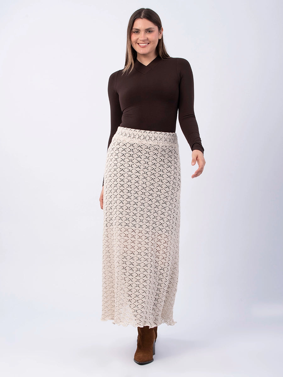 Falda Tejida Lira