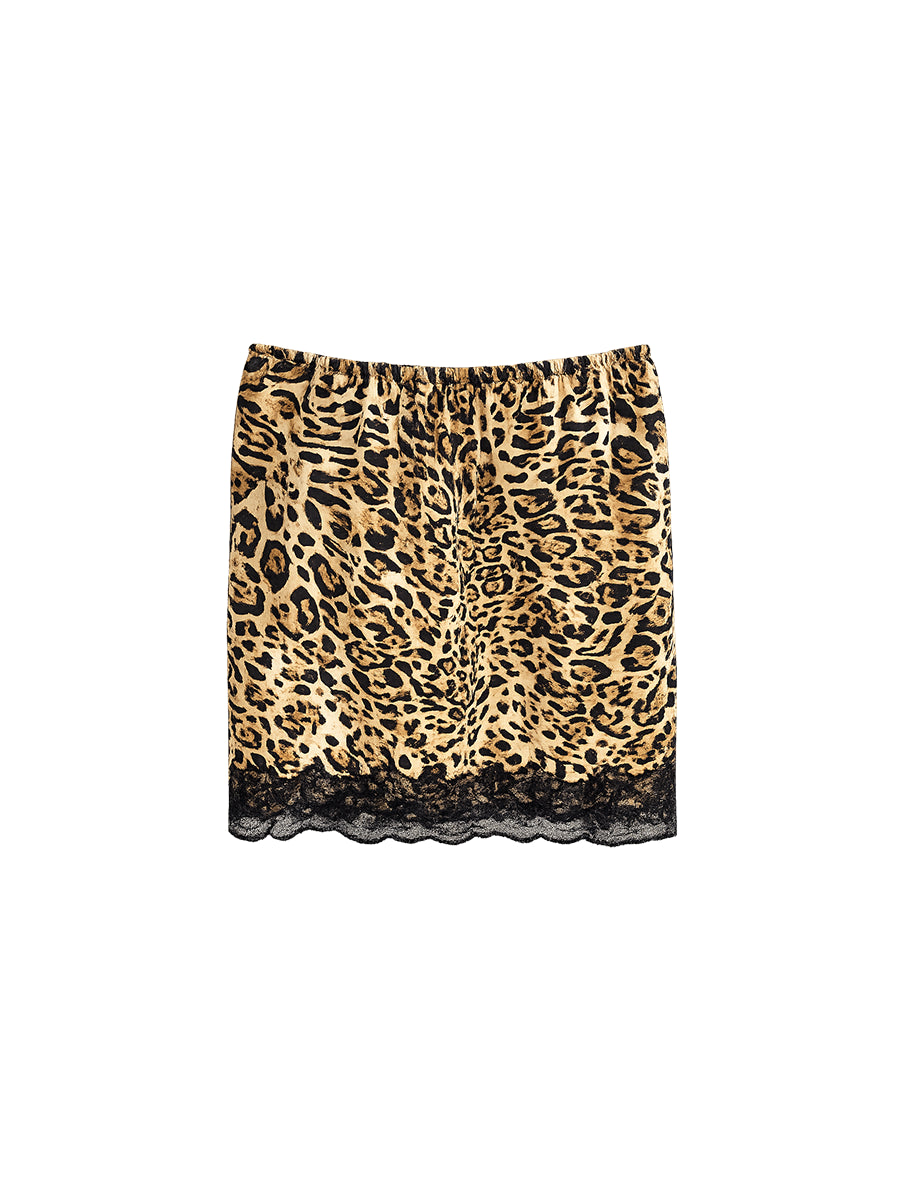 Falda Corta Animal Print