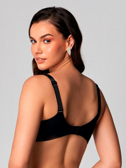 Koketa Lingerine Sosten One Piece Negro - lenceria de La Matier