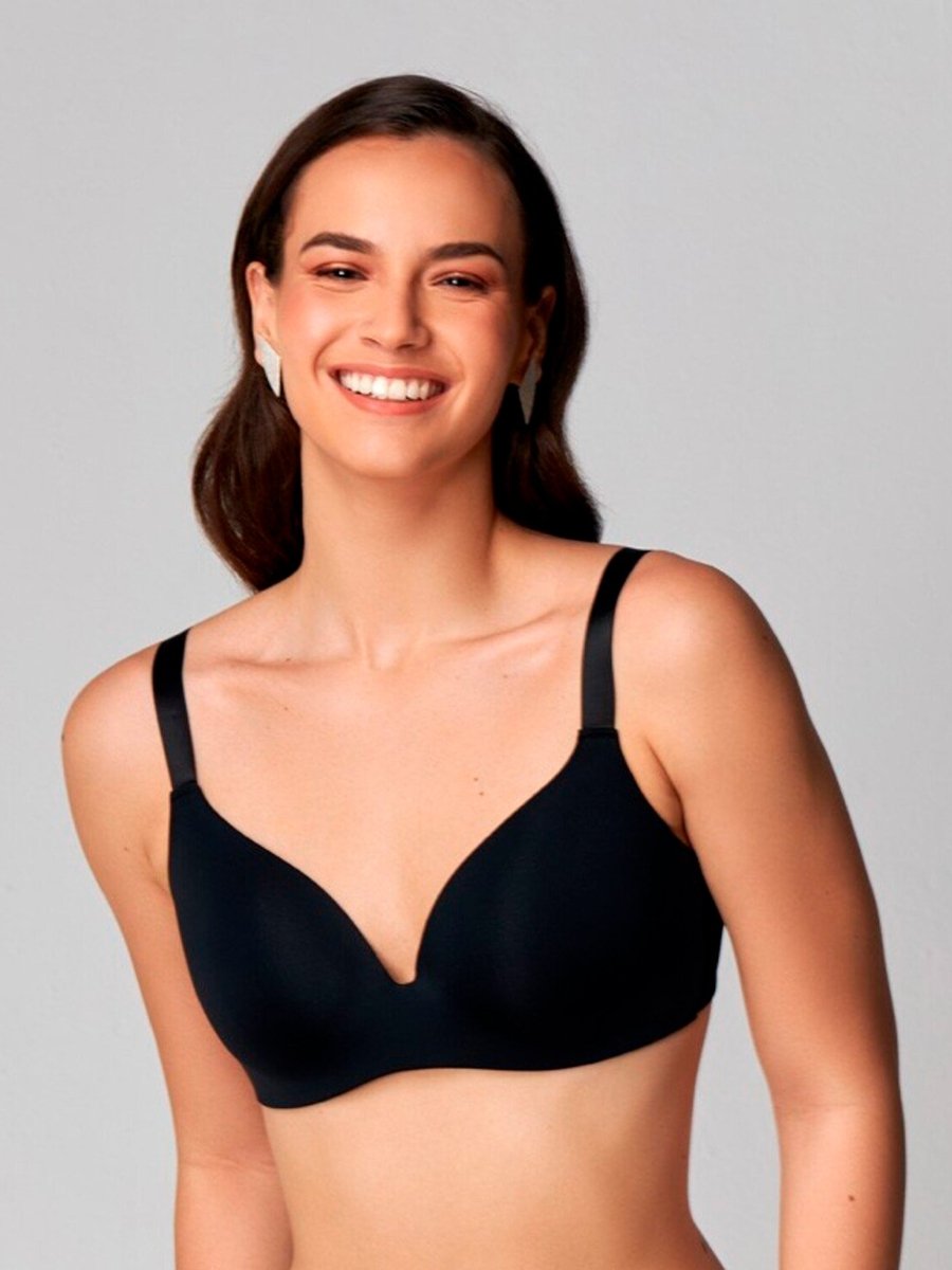 Koketa Lingerine Sosten One Piece Negro - lenceria de La Matier