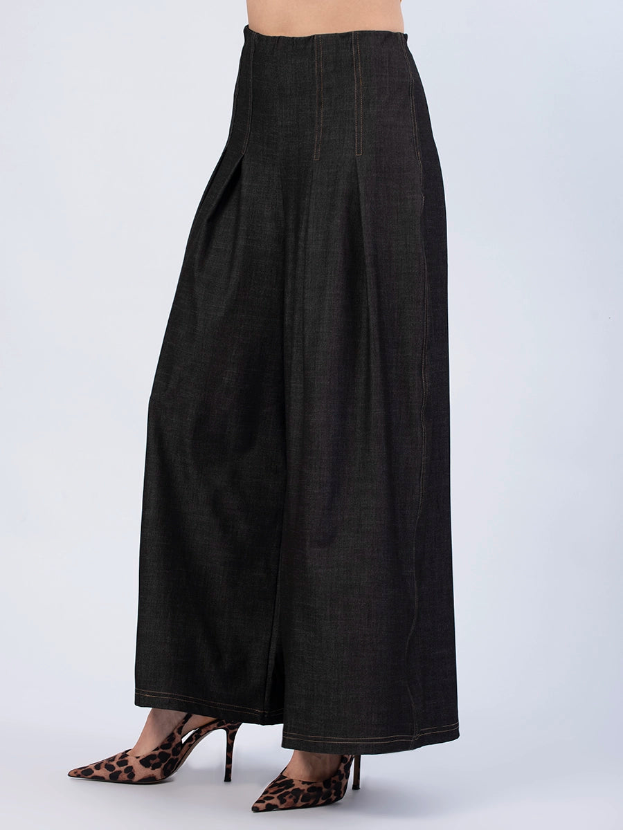 Palazzo Chambray Negro