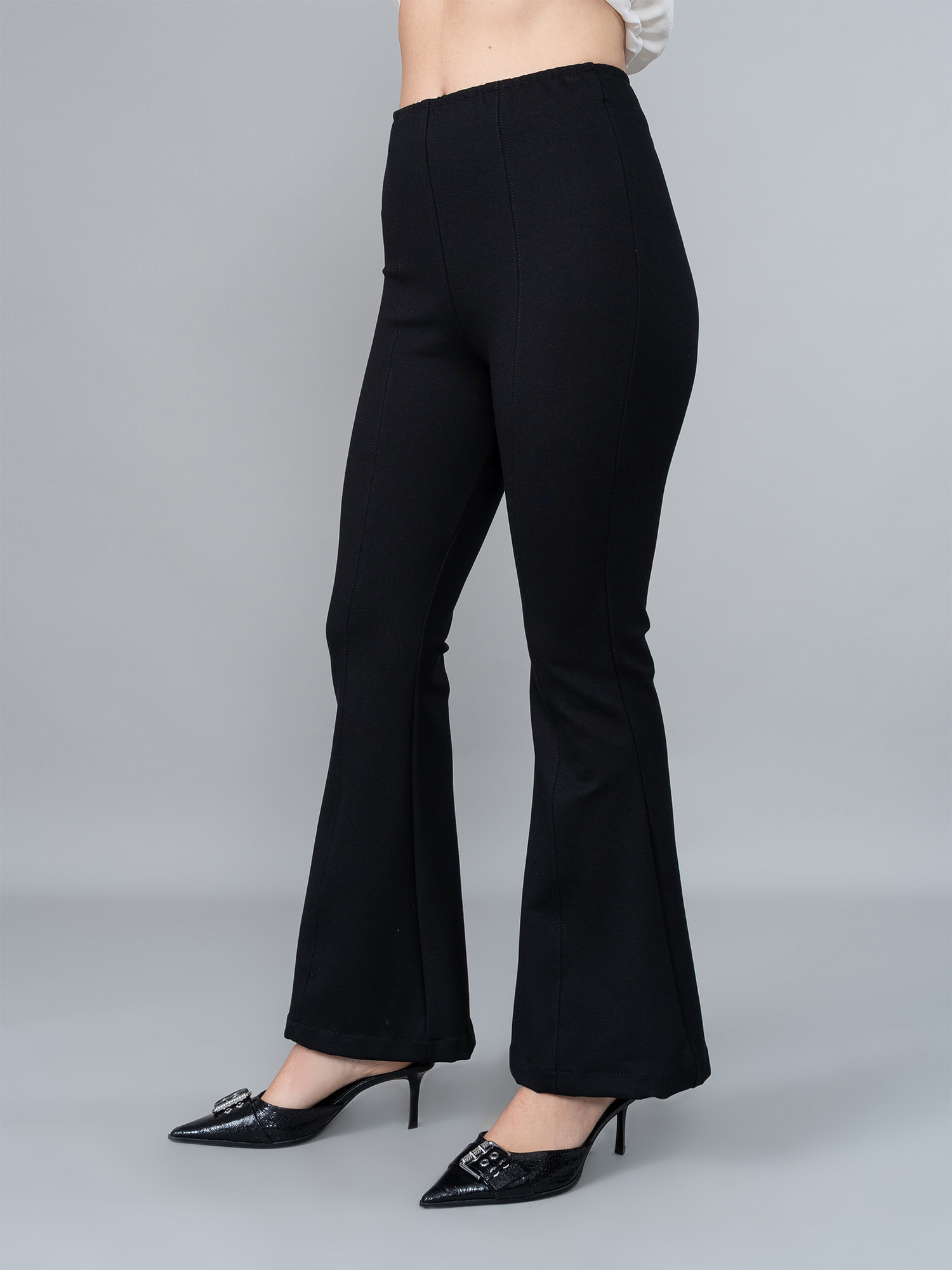Pantalón Tamara Negro en Loma