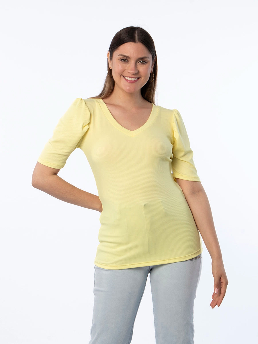 Polo Donna Amarillo