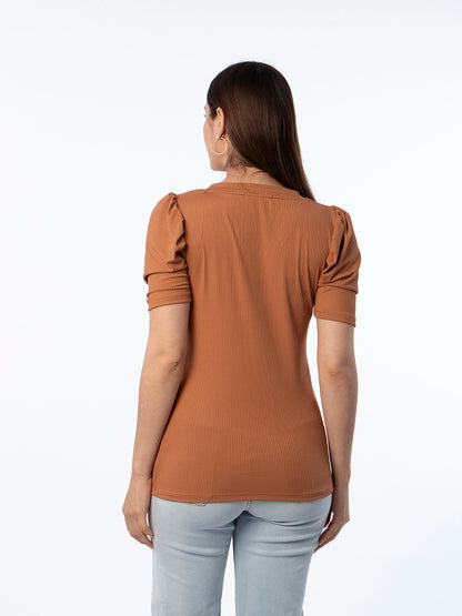 Polo Donna Ocre
