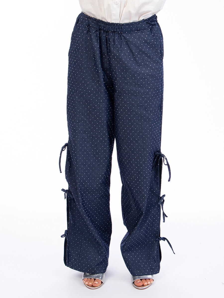 Pantalón Letty  Chambray de Brillos