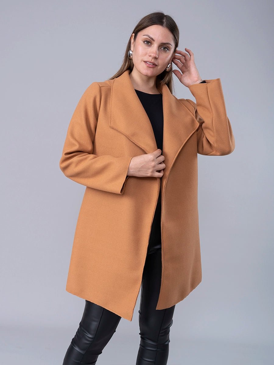 Saco de paño Eli Camel - SACO de La Matier