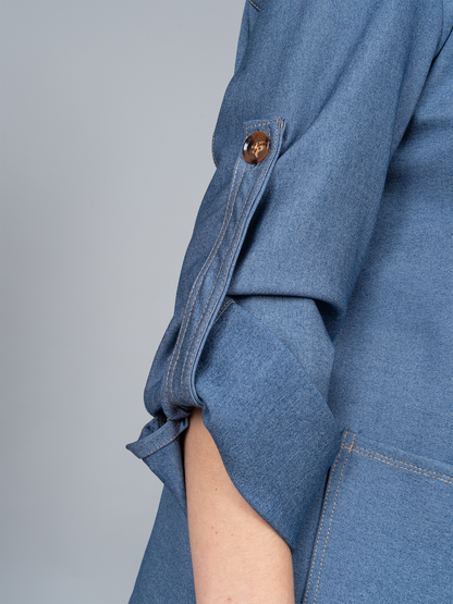 Saco Luciana Look Denim