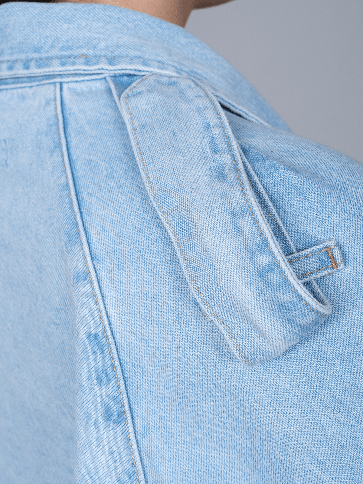 Trench Corto Denim Paula - de La Matier