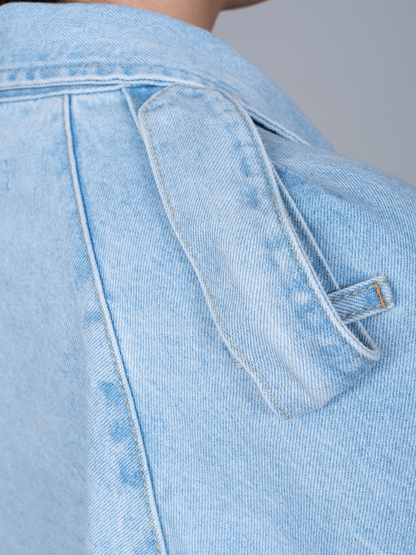 Trench Corto Denim Paula