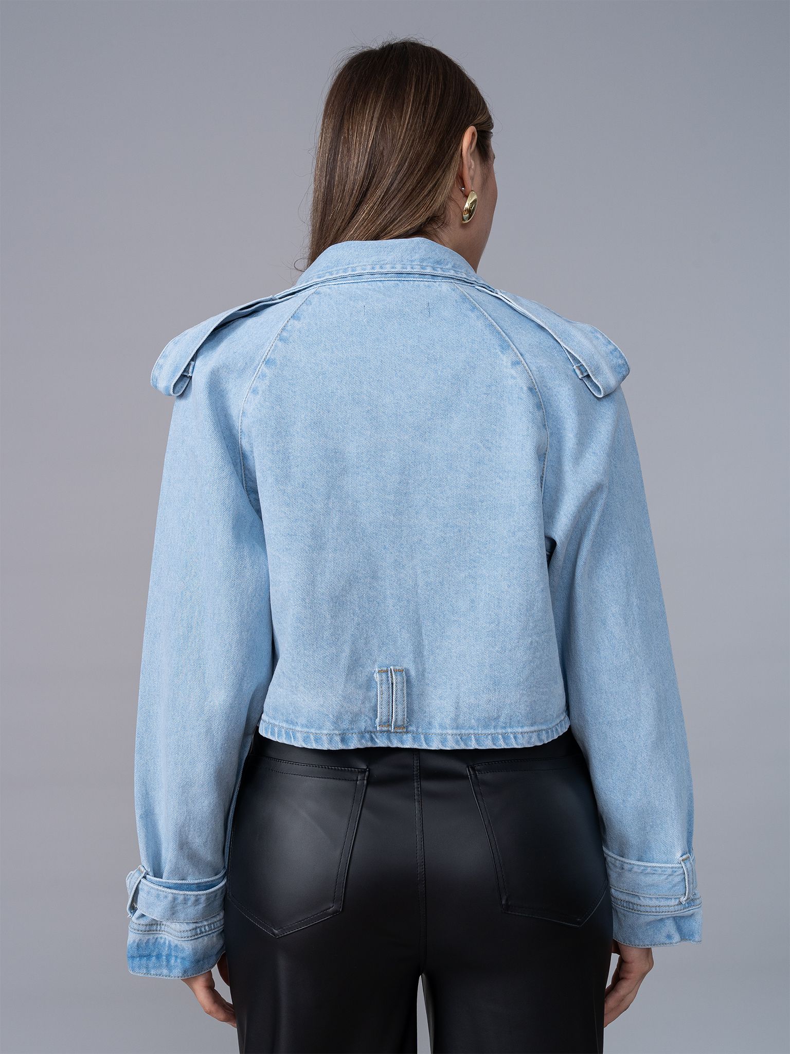 Trench Corto Denim Paula