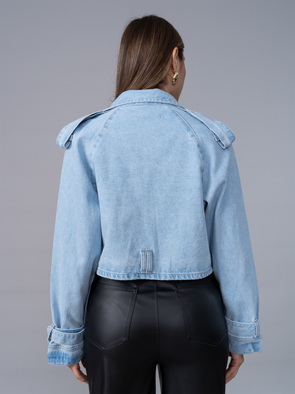 Trench Corto Denim Paula