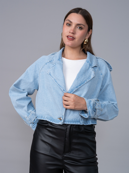 Trench Corto Denim Paula