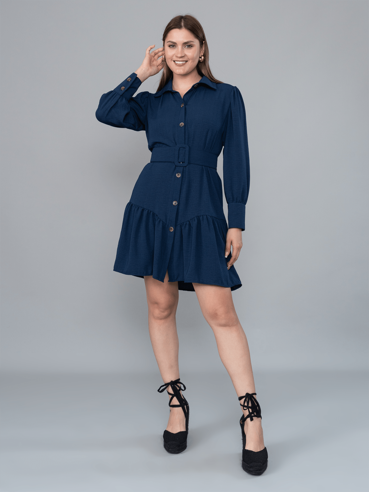 Vestido Alba Azul en Vienna - SALE de La Matier