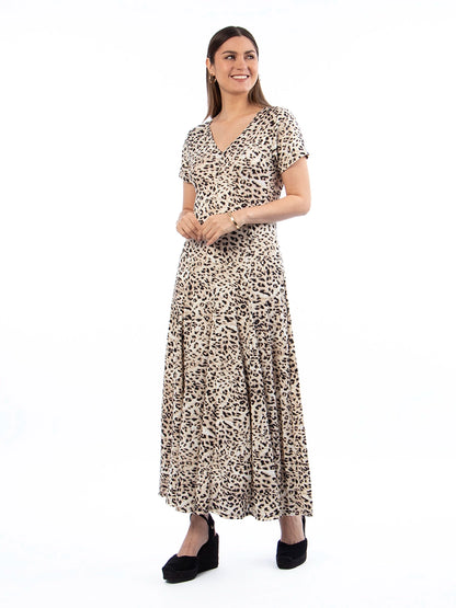 Vestido Alma Animal Print