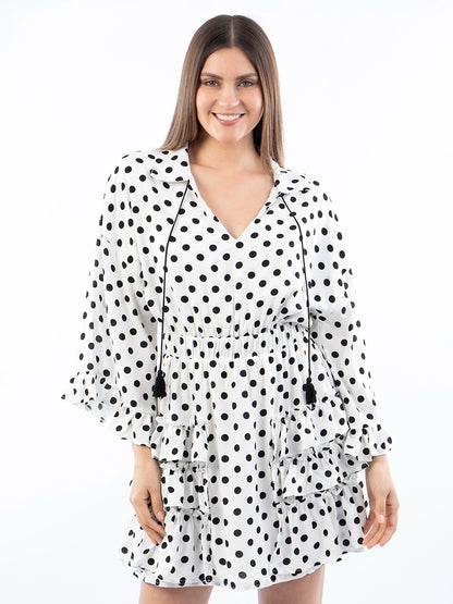 Vestido Corto Alma Polka