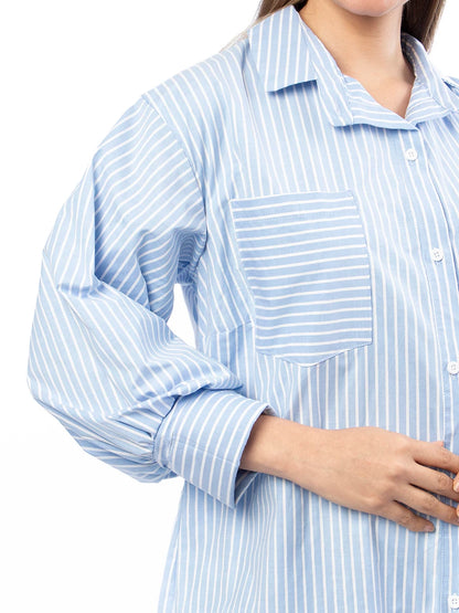 Vestido Camisero Rayas