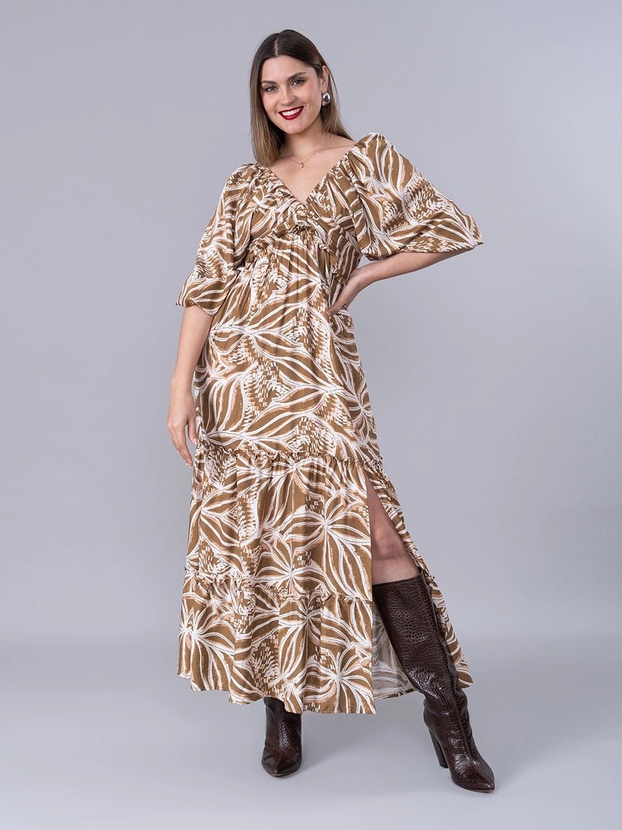 Vestido Cayetana Estampado - Vestido de La Matier
