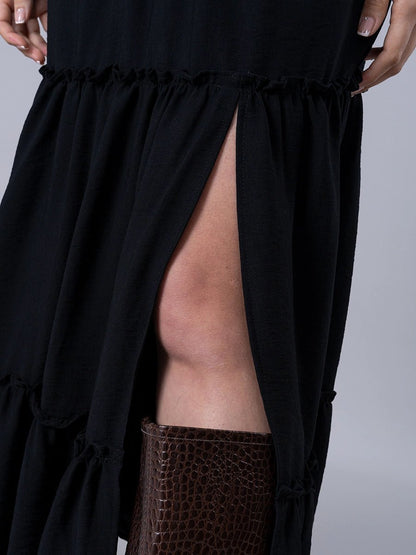 Vestido Cayetana Negro - Vestido de La Matier