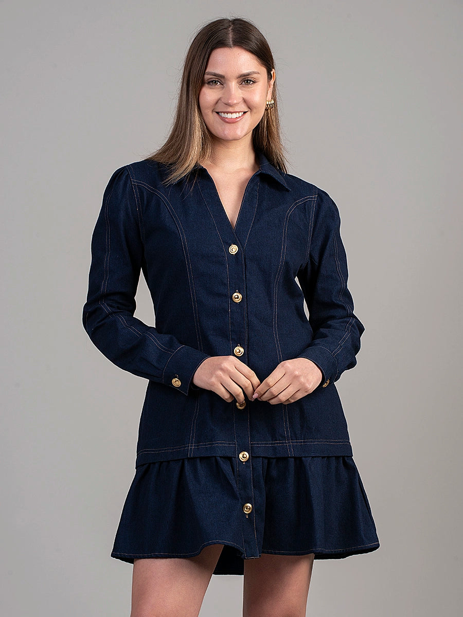 Vestido Chambray Valentina