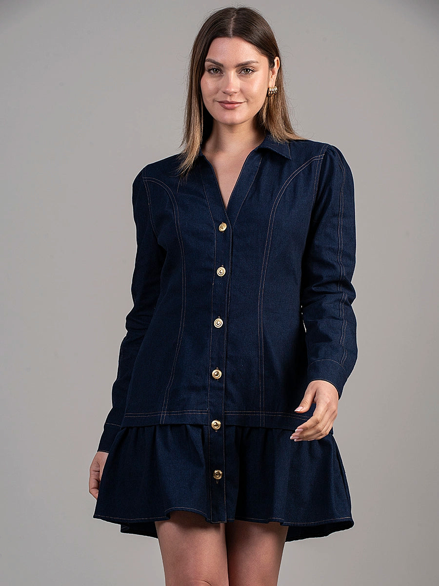 Vestido Chambray Valentina