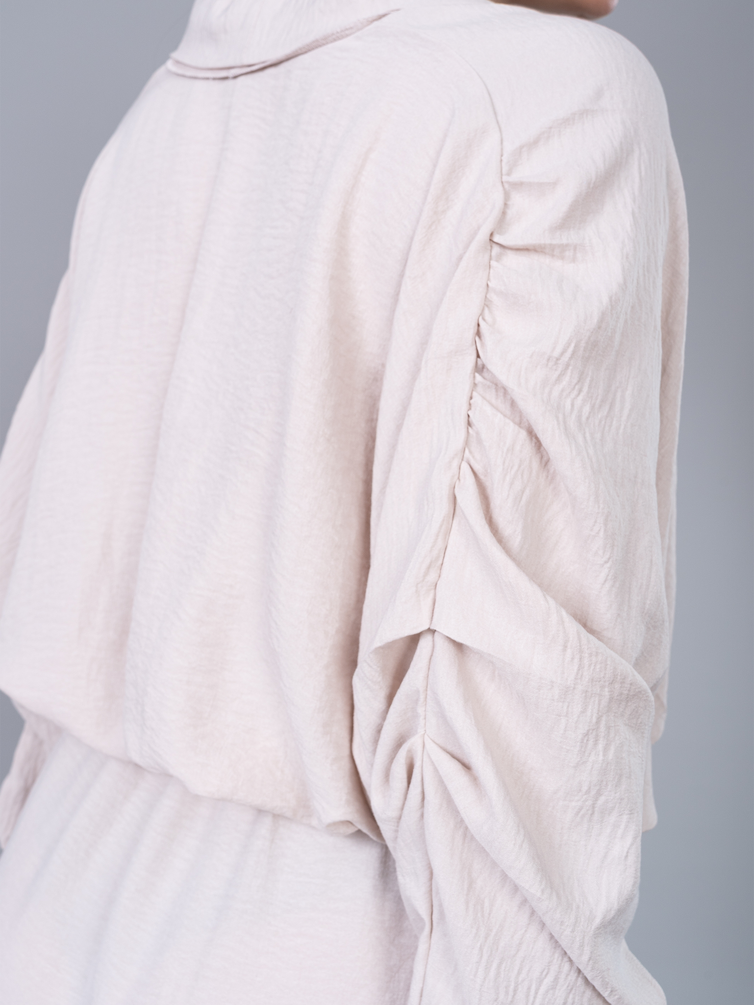 Vestido Largo Delia Beige