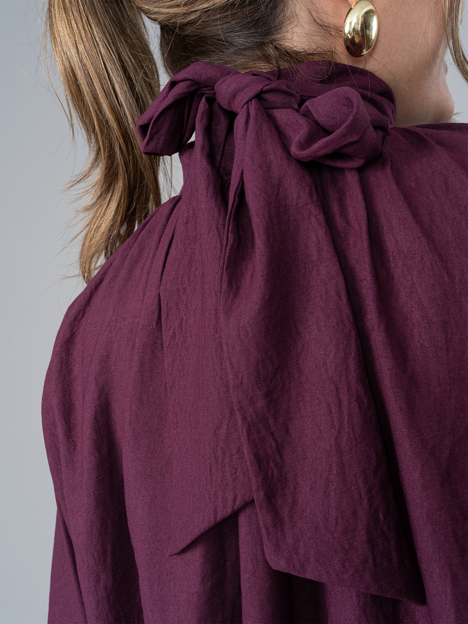 Vestido Julieta Corto Guinda
