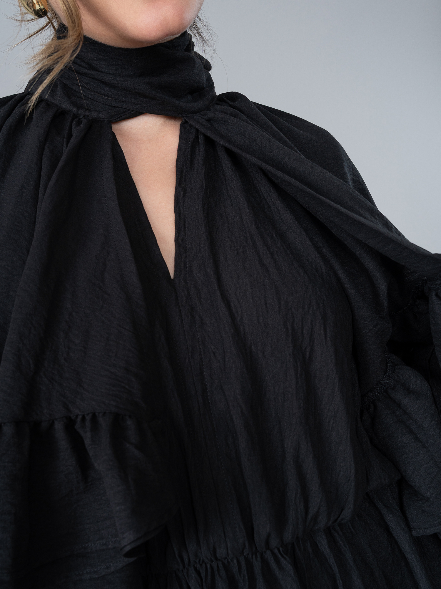 Vestido Julieta Corto Negro