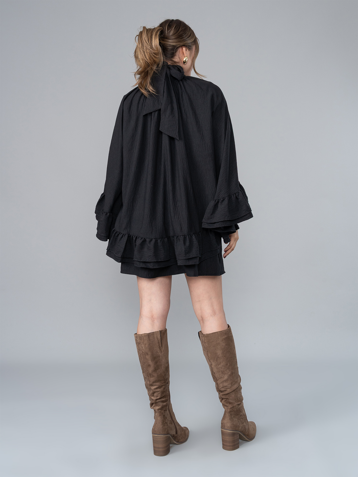 Vestido Julieta Corto Negro