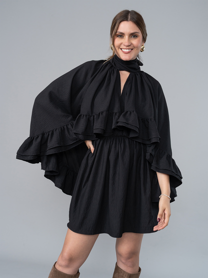 Vestido Julieta Corto Negro