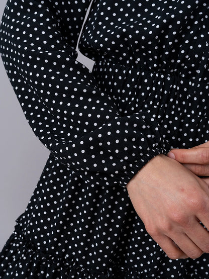 Vestido Largo Polka Dots
