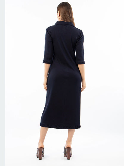 Vestido Laura Azul Oscuro