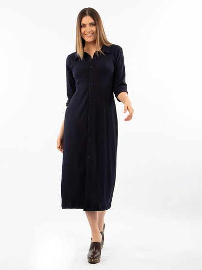 Vestido Laura Azul Oscuro