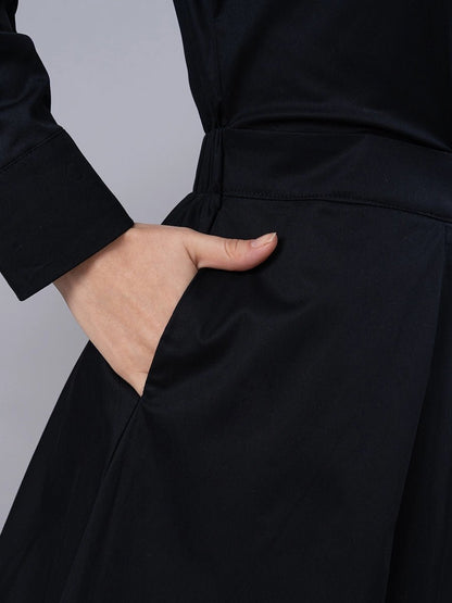 Vestido Renata Negro - Vestido de La Matier