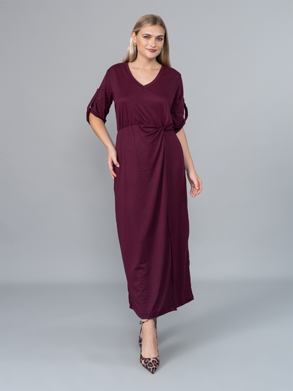 Vestido Vera Guinda en Tuvalu