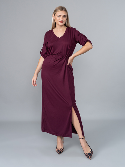 Vestido Vera Guinda en Tuvalu