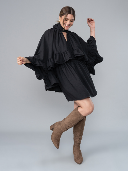 Vestido Julieta Corto Negro
