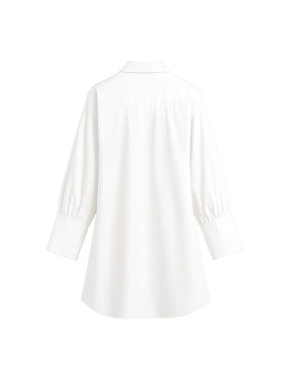 Vestido Camisero Blanco