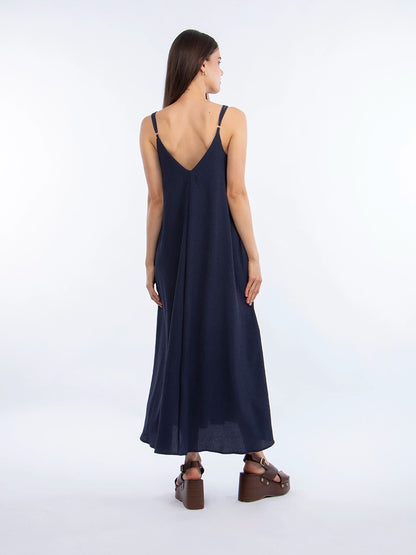 Vestido María Fe Navy