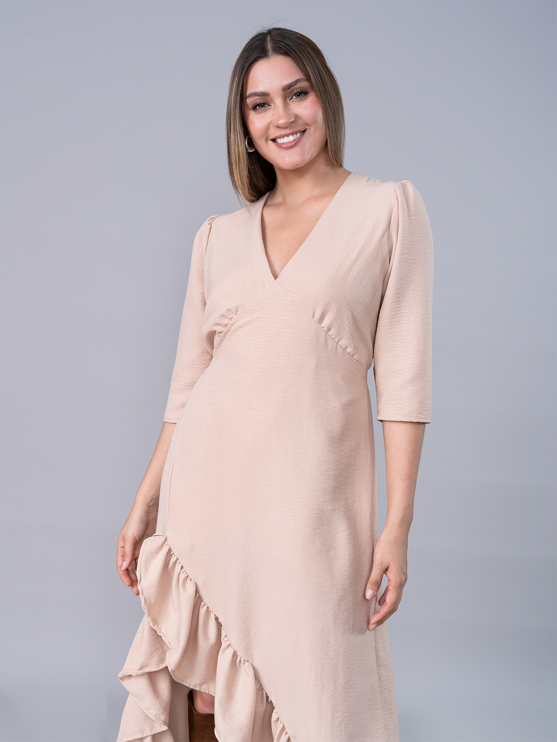 Vestido Mariella Beige