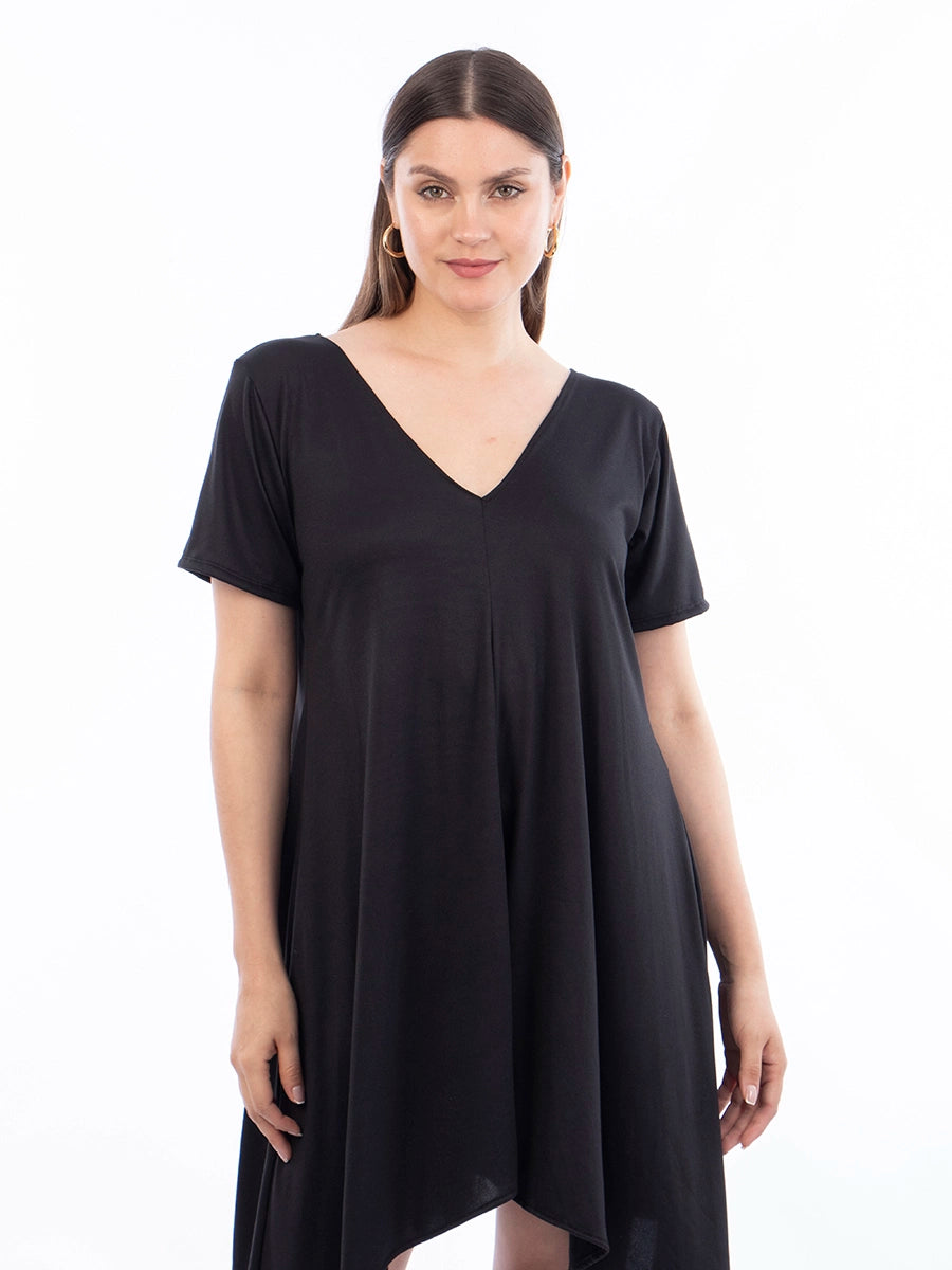 Vestido Básico en Tuvalu Negro