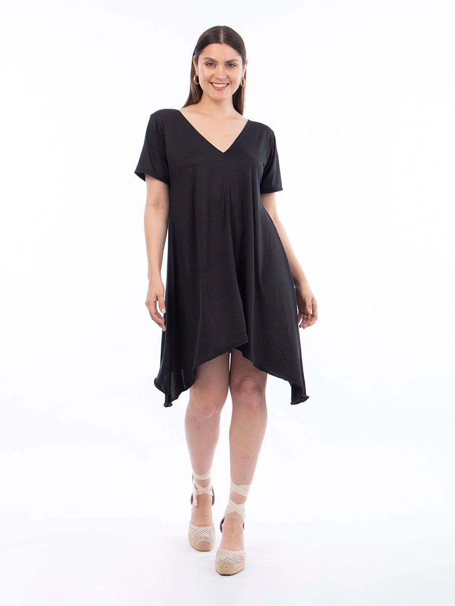 Vestido Básico en Tuvalu Negro