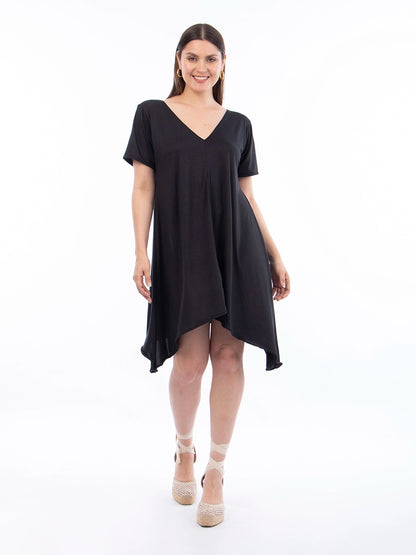 Vestido Básico en Tuvalu Negro