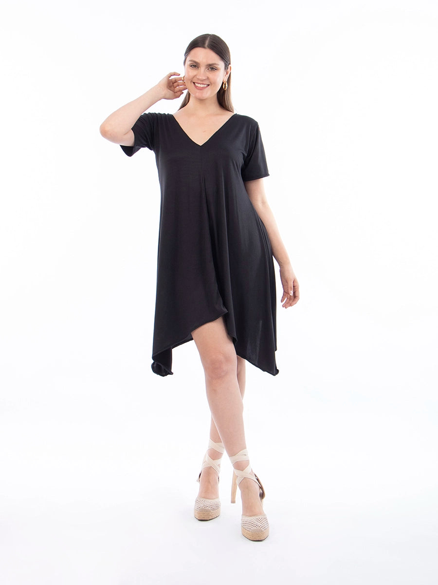 Vestido Básico en Tuvalu Negro