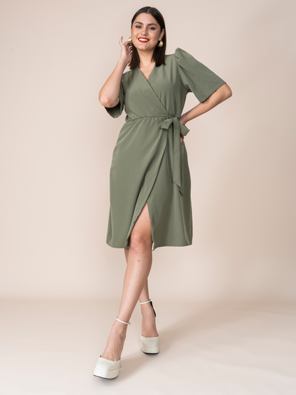 Violetta Green Dress